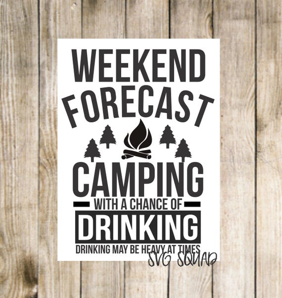 Download camping with a chance of drinking svg