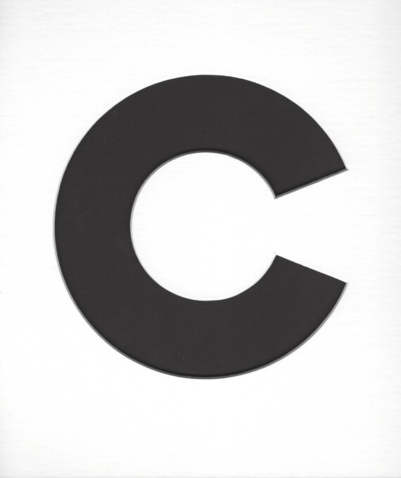 Colorado State Flag C Stencil Made from 4 Ply Mat Board