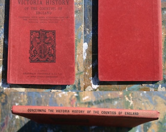 The Victoria History of the Counties of England - Description of Plan and details - 1905