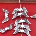8x20mm---50pcs Antique Silver Angel Heart Wing Spacer Charm Pendants,DIY Accessory Jewelry Making------G860