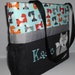 gray fox diaper bag