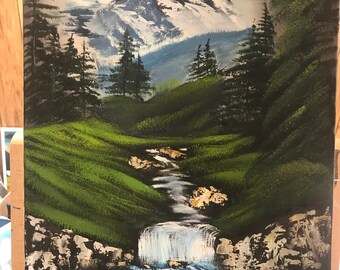 Landscape paintings allow the mind to travel to some of gods most amazing creations!