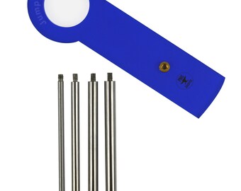 Jump Ring Maker Kit - 4 mm, 6 mm, 7 mm, 8 mm Jewelry Tool - JUMP-0001