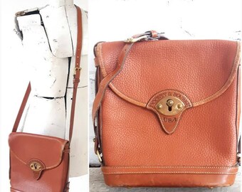 Dooney & Bourke Purse, Leather, Crossbody bag, Authentic, Whiskey leather Bag