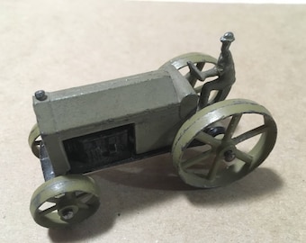 Early Tootsie Toy Farm Tractor