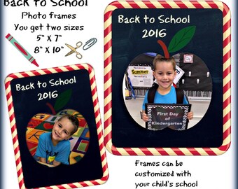 Back to School Photo Frames
