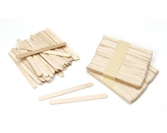 Wood Craft Sticks - Natural - 150 pcs, 4.5in. Long (dar915081)