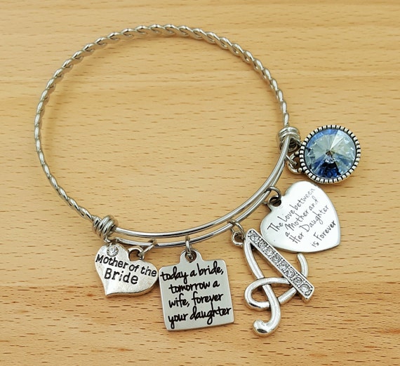 Mother of the Bride Gift Mother of the Bride Bracelet Mother of the Bride Gift From Daughter Mother of the Bride Jewelry Today a Bride
