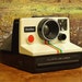 Vintage POLAROID OneStep SX-70 Land Rainbow Stripe Instant Print Film Camera, Circa: 1977, Super Nice!