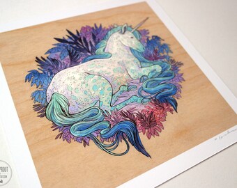 Unicorn - Fine Art Print by Nicole Gustafsson