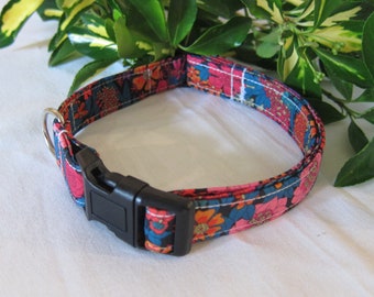 Liberty of London fabric dog collar