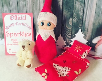 Baby Elf Sparkles Doll The Shelf Sitter