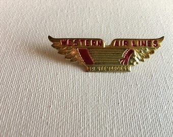 Western airlines | Etsy