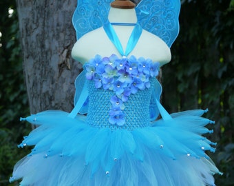 Fairy Princess Tutu Dress with Wings Fairy Dress Fairy