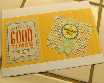 Happy Birthday -- Birthday Card, Greeting, Party, Birthday Boy