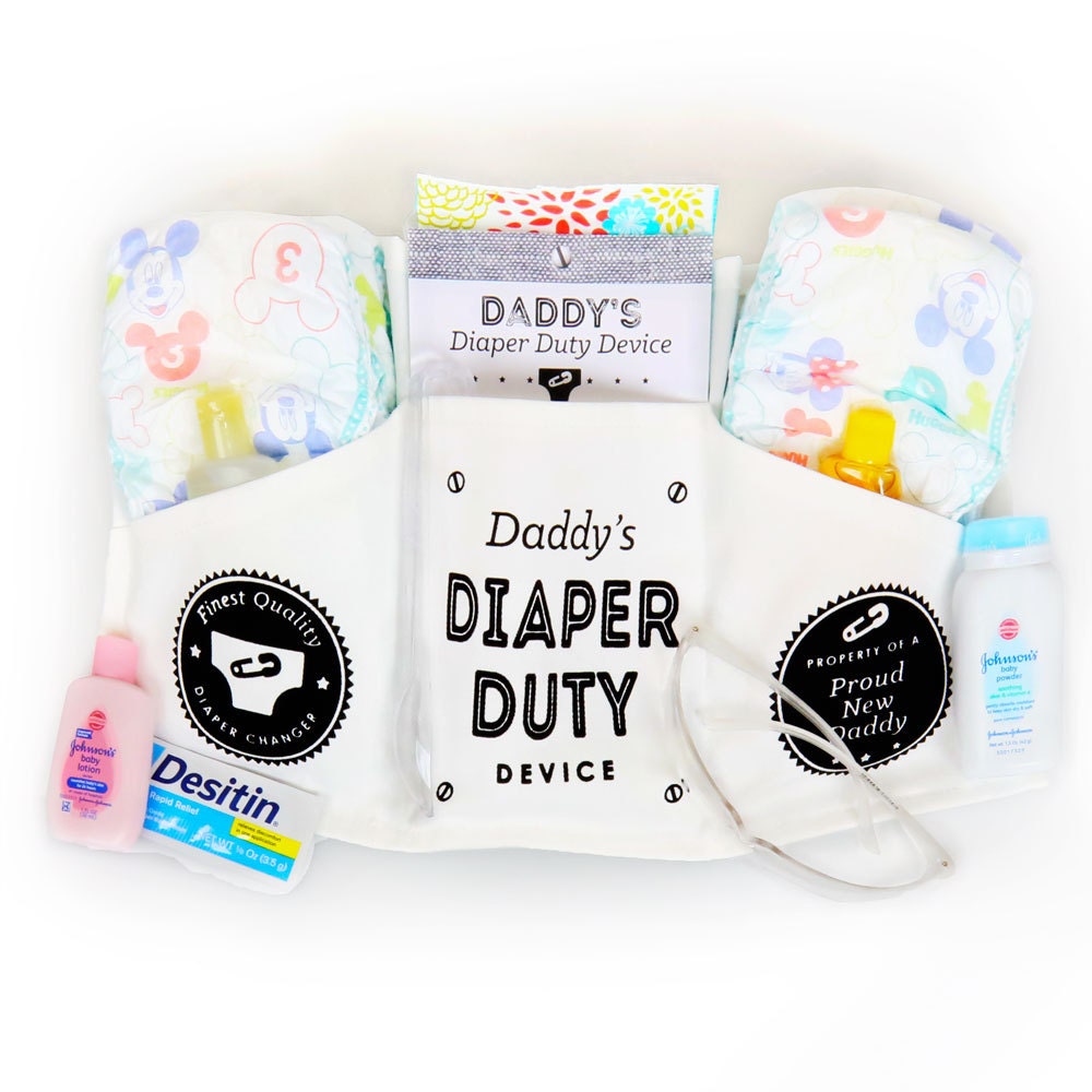 First Time Dad Gift Daddy's Diaper Duty Device Baby