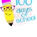 100 Days of School SVG / DXF Cutting File for Kids