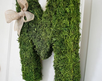 24 Inch Moss Letter Moss Covered Monogram Letter Moss Covered   Il 340x270.316753016 