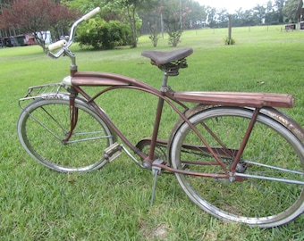Parkleigh Bicycle, bike, Vintage Bicycle, Parkleigh Deluxe Men's Bike, Bicycle with Light