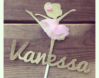 Ballerina Cake Topper