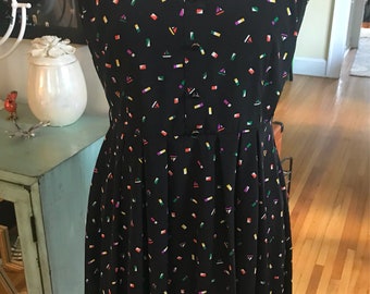 Monteau Nautical Peter Pan Collar Dress