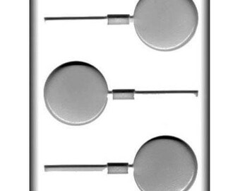 Round Lollipop Sucker 2-1/2" - Hard Candy Mold