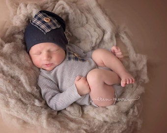 Newborn boy photo prop, baby boy photo prop, newborn boy romper, baby boy romper, newborn boy, photo prop, newborn photo prop, boy prop
