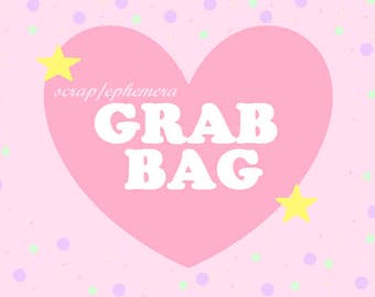 scrap/ephemera junk journal GRAB BAG