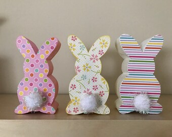 Small Easter Bunnies // Easter Decoration