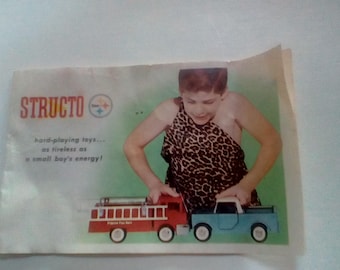 Vintage Structo toy ad