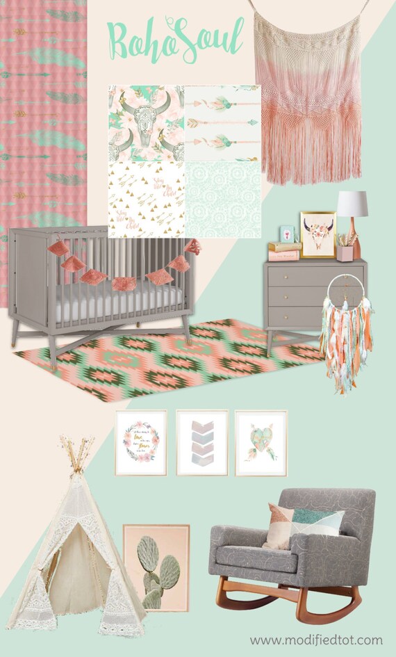 Dream Catcher Baby Bedding Crib Bedding Boho Crib Bedding Girl Tribal Cribset Dream 53 Dream Catcher Baby Bedding Crib Bedding Boho Crib Bedding Girl Tribal Cribset Dream 53