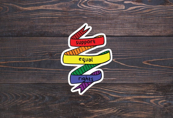 gay rights sticker gay fettish