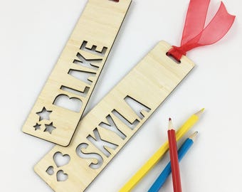 Name Bamboo Bookmark (2 designs)