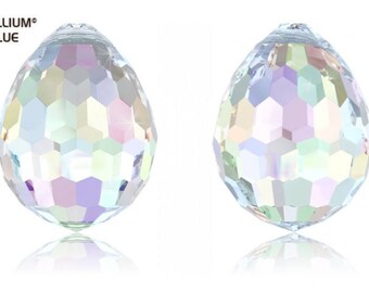 Swarovski 6002 - Disco Drop Crystal Pendant