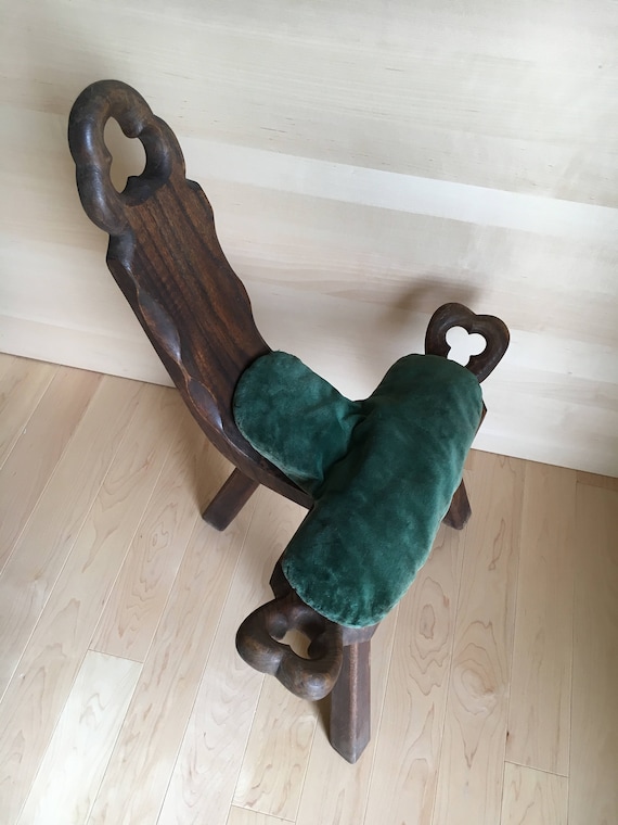 Antique Handcrafted Labor Chair Birthing Chair-Midwife Like this item? - Antique Handcrafted Labor Chair Birthing Chair-Midwife