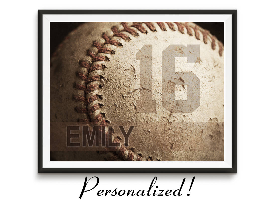 Personalized baseball gift Gifts for guys Baseball gift