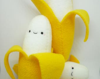 cute banana plush