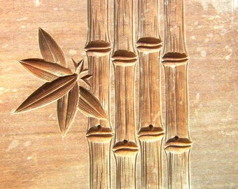 Vintage Japanese Kashigata - Vintage Cake Mold - Japanese Cake Mold - Vintage Japanese Cake Mold - Sweets Mold -Bamboo