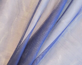 Dark blue tulle