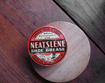 shoe cleaning tin