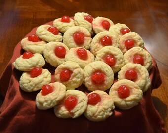 Almond Cherry Macaroons