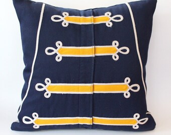 Custom Marching Band Uniform Pillow Cover - Memory Pillow - Mar