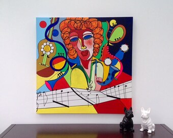 painting title Shouter music