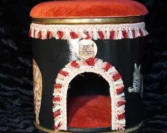 Pouf ,maison pour chat