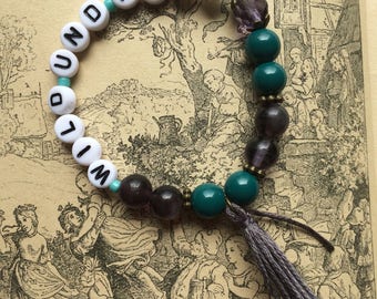 Wild and free-pearl bracelet-Ibiza bracelet with tassel