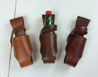 Leather Hot Sauce Holster 5oz