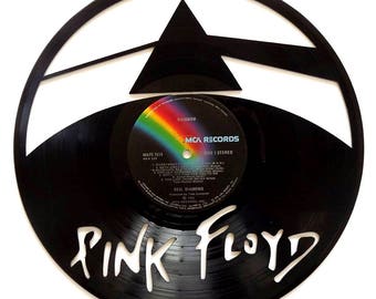 Pink Floyd - Vinyl Record Art/Clock