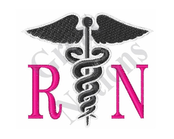 Registered Nurse Machine Embroidery Design