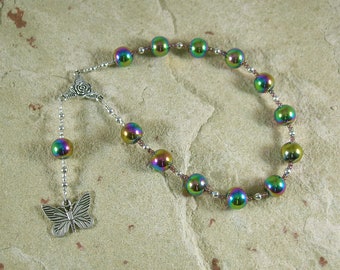 Psyche Pocket Prayer Beads: Greek Goddess of the Soul, Bride of Eros
