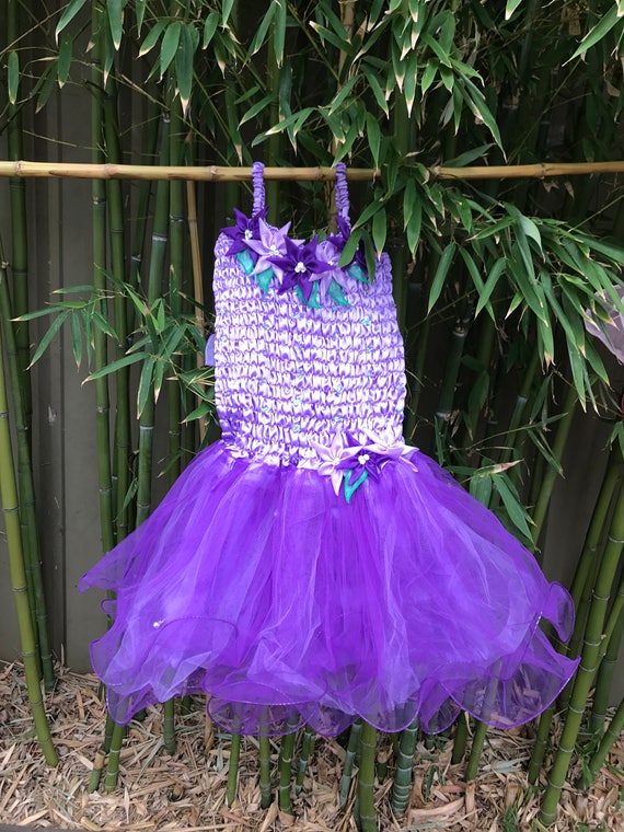 Lilac Flower Fairy Dress